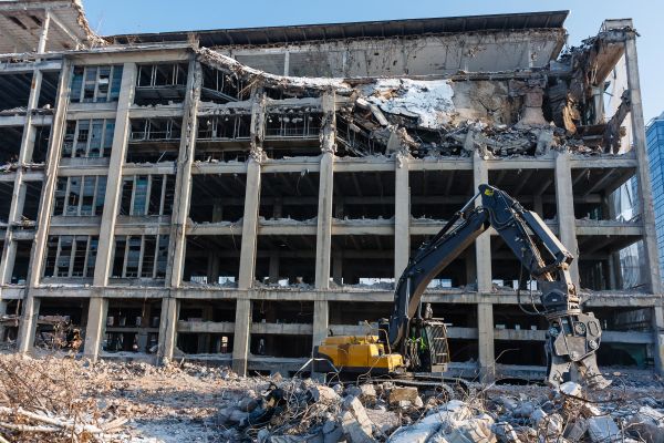 Commercial Building Demolition in Post Falls