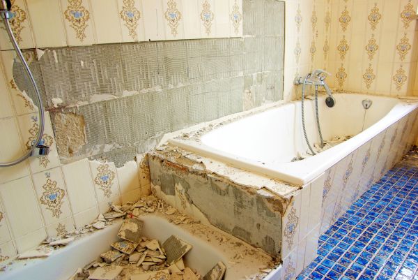 Shower Demolition in Post Falls