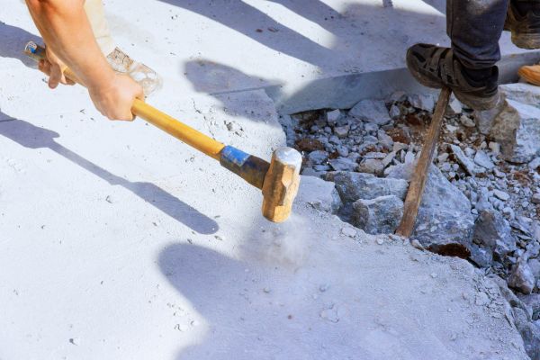 Concrete Pavement Demolition in Post Falls