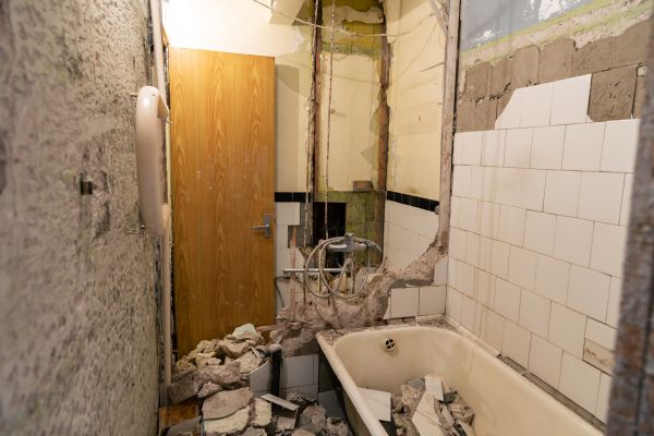 Shower Tile Demolition in Post Falls